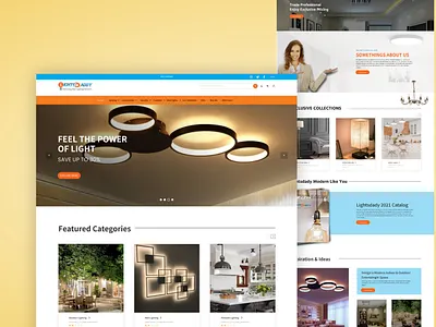 Lightsdaddy Website Landing Page Concept adobe xd ecommerce figma graphic design graphic template illustration landing page latest ui design lights landing page lights landing page ui lights ui design lights web ui lights website shopping website ui design ui ux design website design website ui kits