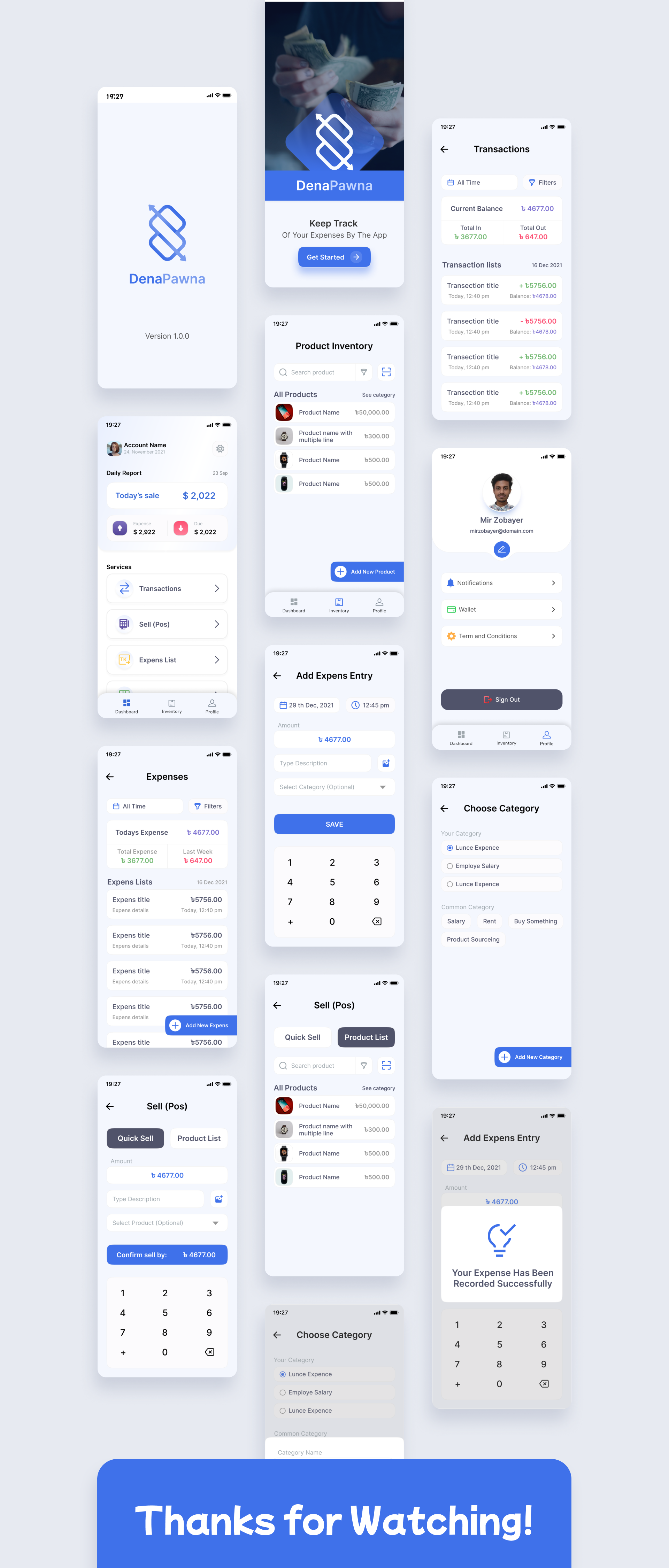 Finance App Design - DenaPawna app design app screen app screen design app ui design case study design trend finance finance app finance app design finance app ui design ios design mobile app modern ui design product product design trending ui design uiux uiux design ux