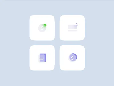 FinTech Mobile App: Animation References android animation app branding cash design fintech icons iconset illustration interaction ios logo mobile money ui