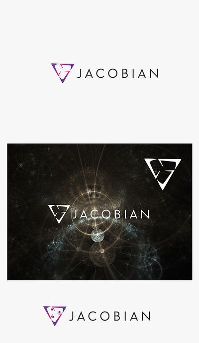 mathematics logo branding jacobian logo logo design math minimalistic