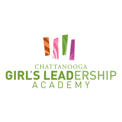 Chattanooga Girl's Leadership Academy branding graphic design logo