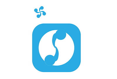 Logo / App Icon for #VirtualConference 2 app branding design dribbbleweeklywarmup. icon illustration logo ui vector