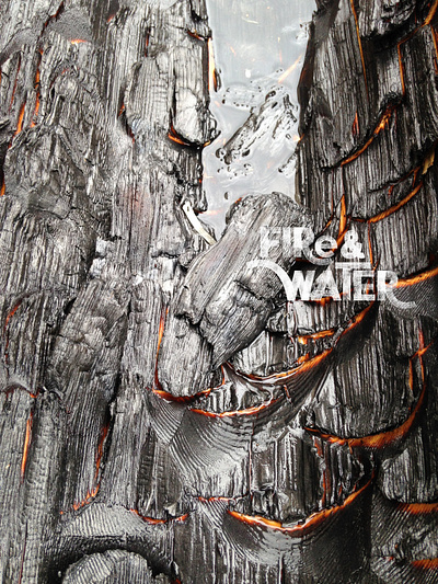 Fire & Water brand concept art creative direction design fire fixed budget identity illustration logo pitch process water