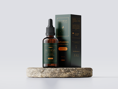 Alchemy skincare-logo and packaging branding label design logo packaging skincare