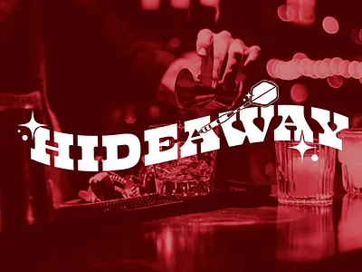 Hideaway Bar Logo Design branding design graphic design illustration illustrator logo nc