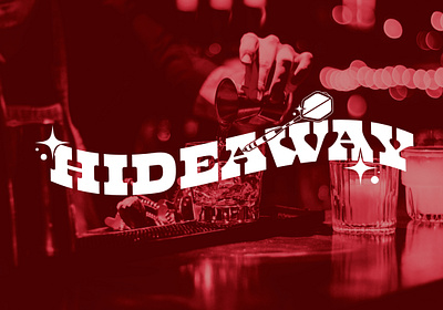 Hideaway Bar Logo Design branding design graphic design illustration illustrator logo nc