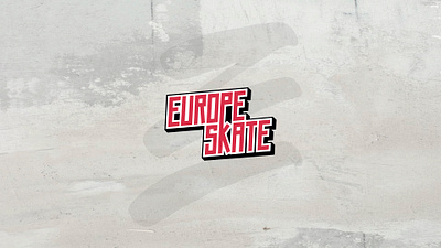 Europeskate - Skate blog / brand identity apparel appdesign brand brandguidelines brandidentity branding design graphicdesign guidelines illustration logo logodesign skate skatebrand skating ui vector website