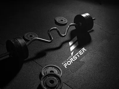 Fitness Trainer Logo adobe illustrator adobe ilustrator branding design fitness logo fitness trainer logo graphic deisgn gym logo icon illustration logo logo design ui