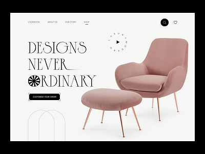 E-Commerce web header agency app branding clean design design food graphic design homepage illustration logo ui website
