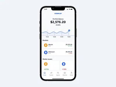 Crypto App Tutorial app crypto figma finance mobile ui wallet