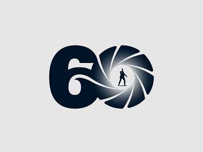 James Bond 60th Anniversary design graphic design logo vector