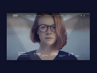 Vision Group Website animation scrolling slider transition ui ui design website website design