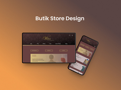 Boutique Design graphic design ui ux