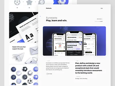 Case study: Eurostavka bets betting branding eurostavka football gambling parimatch sports sports branding sportsbook stavka winline