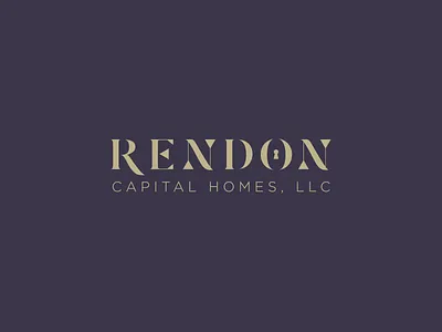 Rendon Capital Homes, LLC branding branding and identity elegant home local luxury realtor realty salt lake city