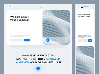 Marketing Website animations audio codeparachute contact covert design graphic design marketing mobile responsive modern newsletter podcast professional simple trust ui ux video website wordpress