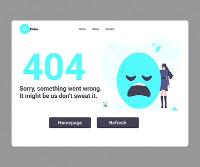 404 Page branding design graphic design illustration logo typography ui ux vector