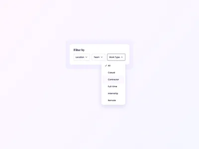 Filter UI Design filter design filter ui filter ui design free ui component free ui design ui ui component ui design ux ux design