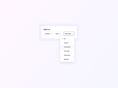 Filter UI Design filter design filter ui filter ui design free ui component free ui design ui ui component ui design ux ux design