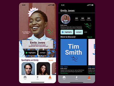 DailyUI #6 User Profile Two dailyui profile ui user profile