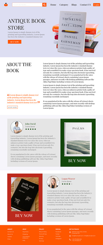 Daily UI #003 (Landing page) figma ui user interface ux