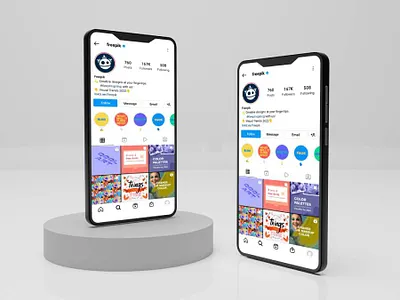 Phone Mockup branding mockup