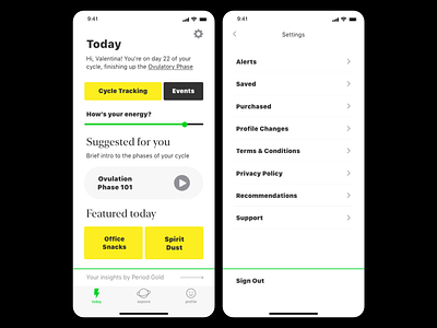 DailyUI #7 Settings app apple dailyui ios settings ui