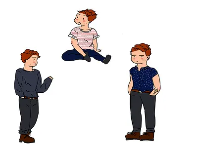 Outfit collection March 2021 art illustration