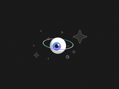Eye 3d colorful design eye graphic design illus modeling spline
