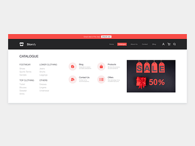 Header Navigation UI (Mega Menu) design logo megamenu menu navbar ui ux web webmenu website