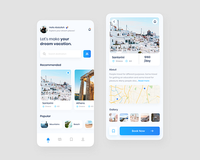 Travel app app app design 2022 app designer application design booking app jrufitux longing page mobile app phone application phone screen travel travel app ui ui designer ui ux user interface ux web design