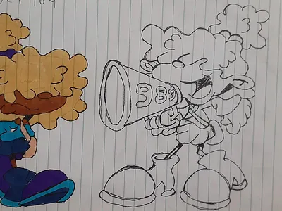 Numbuh 989 art cartoonnetwork drawing graphic design illustration kids kids next door