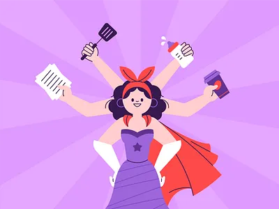 Super Mom international womens day march mom super mom superwoman woman womens day