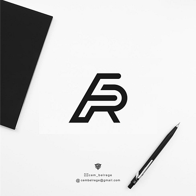 monogram F5R branding design graphic design icon illustration logo typography ui ux vector