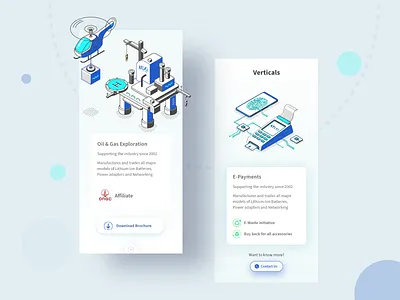 UI Design for ATC Group branding logo ui