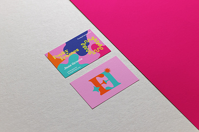 Funky Frames Business Card branding design graphic design icon illustration logo typography ui ux vector