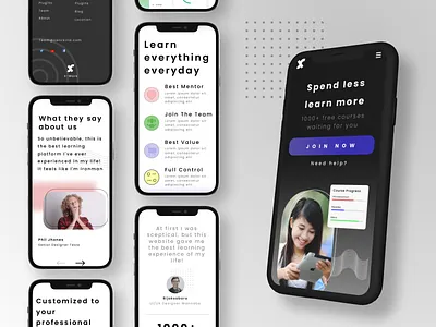 Online Course Responsive Explorations