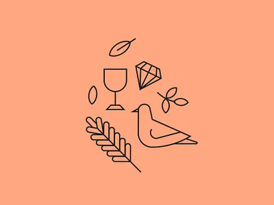 Podcast artwork / #2 / Detail cover art design digital digital art icons illustration line art lineart minimalist symbols vector