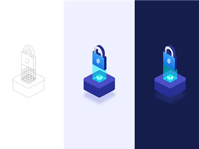 Quantum Safe Encryption Illustration Visual bitcoin clean crypto crypto safe cryptocurrency design encryption illustration logo minimal quantum safe encryption ui ui design uidesigner ux ux design ux designer visual design visual designer
