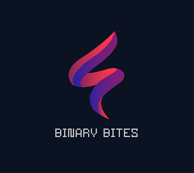 Binary Bites logo graphic design logo logo making