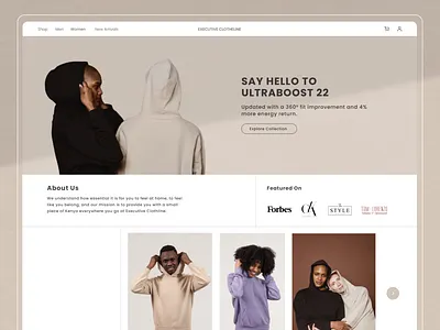 Executive Clothline Idea adventure app branding design illustration ui ux uxdesign vector