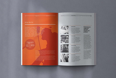 Goubrag Company Profile annual report booklet brochure design business business brochure catalog clean company corporate design flyer illustration indesign indesign template magazine magazine template print printable profile template