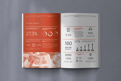 Goubrag Company Profile annual report booklet brochure design business business brochure catalog clean company corporate design flyer graphic design illustration indesign magazine magazine template print printable profile template