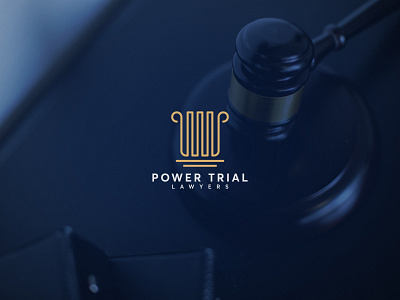 Power Trail Lawyers Logo advocate logo attorney barrister brand design brand identity branding design firm logo graphic design law law firm law firm logo law office lawyer logo logo minimal minimalist logo