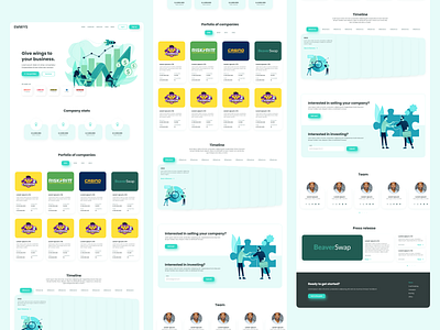 EMWYS dribbble dribble shot ui ux web web design website