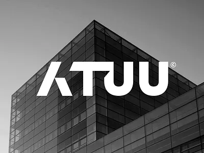 ATUU bold branding design estate housing identity logo logotype mark type ui