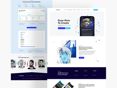 Token Web UI best web by fahad bizbug agency bizbug design branding design fahad design illustration minimal modern new trend ui ui uiux ux web website