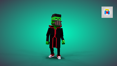 Voxel art Avatar for sandbox nft sandbox voxel art