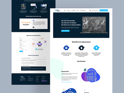 Math Master Web UI best agency web ui clean design design master web ui math teacher finder web new design ui ux web website