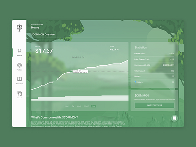 Commonwealth member portal animation illustration ui ux web app web3